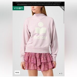 NWT Isabel Marant Pink Floral Mini Skirt- brand new with tags